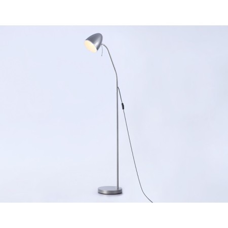 Floor lamp with a switch on the wire Ambrella Light, Floor, TR97685, E27, Silver Color-1