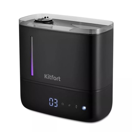Air humidifier KitFort KT-2884, Ultrasound, 22 W, 4 l, up to 30 m2, black
