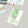 Cardboard Biro "Happy Birthday. Application" set 10 pcs (5 types) 4x6 cm