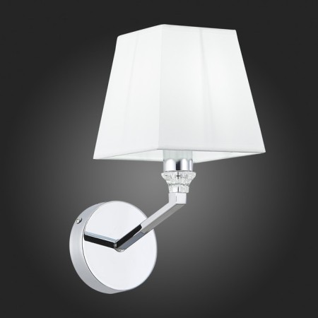 Wall lamp EVOLUCE. Sle107601-01. Grinda. 1x40 watts, E14, 13x26 cm, chromium color-2