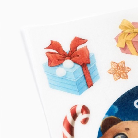 Osistent waffle pictures "Happy New Year"-3