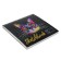 Calligrata sketchbook, 195 x 195 mm, 50 sheets, solid cover, "cat", metallized cardboard with a voluminous pattern, block 100 g/m2