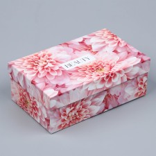 Rectangular gift box, packaging, Beauty, 18 x 11 x 6.5 cm
