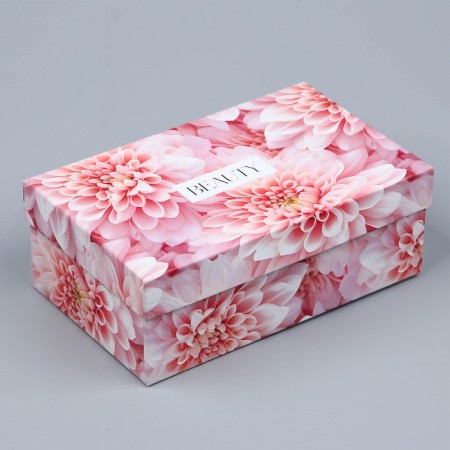 Rectangular gift box, packaging, Beauty, 18 x 11 x 6.5 cm