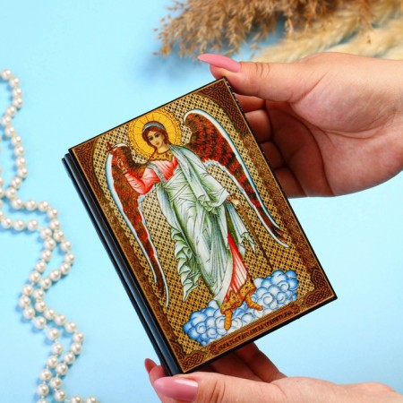 Casket "Guel-Guard" 10 × 14 cm, lacquer miniature-2