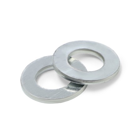 Washer Tundra, flat, without chamfers, DIN 125, galvanized, M10, 1 kg-3