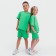 Kit for children (T-shirt, shorts) KAFTAN "BASIC Line" Size 34 (122-128), green color