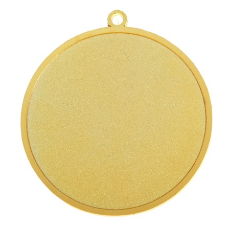 Prize medal 017, D = 4.5 cm. 1 place. Color is gold. Without a tape-3
