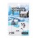 Mormyshka fraction black, red eye + cube Granen chameleon, weight 0.3 g