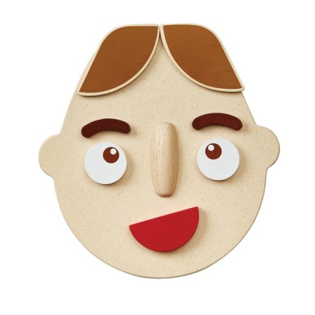 Mosaic Plan Toys "Make Faces"-5