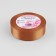 Satin tape, 25 mm × 23 ± 1 m, caramel color №161