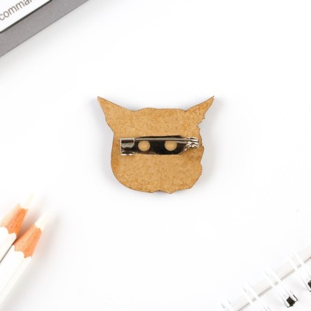 Icon "This is the same cat!", 3 x 2.6 cm-4