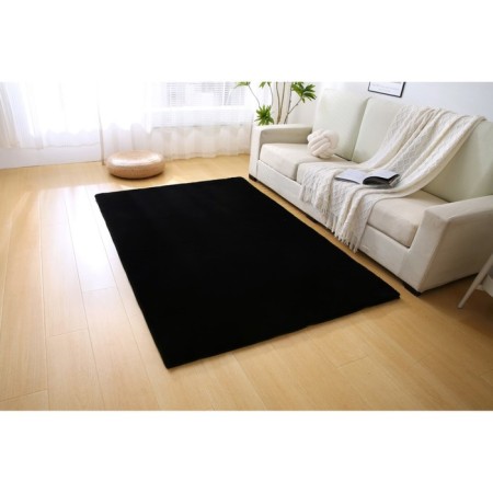 Rug Sofi de Marko Camilla, size 80x120 cm, black color-2
