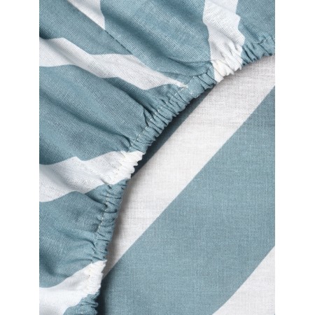 Electrisy sheet Ethel Diagonal, 160x200 + 25 cm, 100% cotton, calico-3