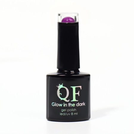 Gel nail polish, Classic Colors, 3 phase, 8ml, Led/UV, purple color (107)-7