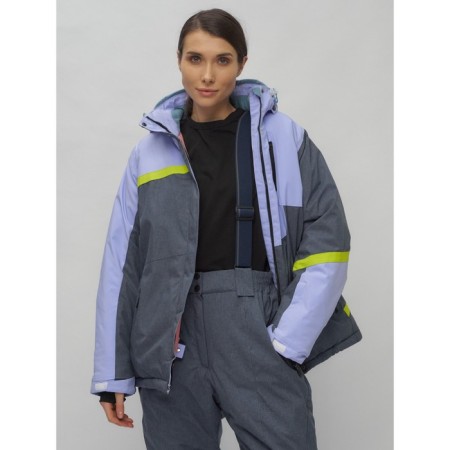 Ski suit, size 56, purple color-5