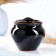 Set "Vyatka Ceramics Schi" 4x0.5l, Black Amber