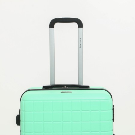 Middle suitcase 24 "on lightning, code lock, 4 wheels, mint color-4