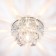 Economic light F3832 WT CL, G4 3x11W, color chrome