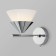 Wall lamp with a rylee ceiling, 60W, E27, 22.3x16x17.5 cm