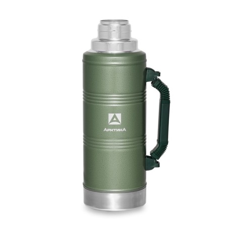 Thermos "Arctic", 106, 2.2 l, d-5 cm, retains heat 48 hours, green-1