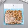Beads for creativity wood "natural" set 30 g 1x1 cm