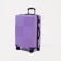 Middle suitcase 24 "Code lock, purple color
