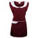 Apron No. 30, p. 42-48, burgundy color