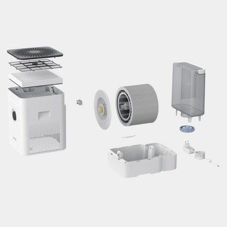 Air humidifier Boneco H400, 14.7 W, up to 150 m2, with cleaning function, white-5