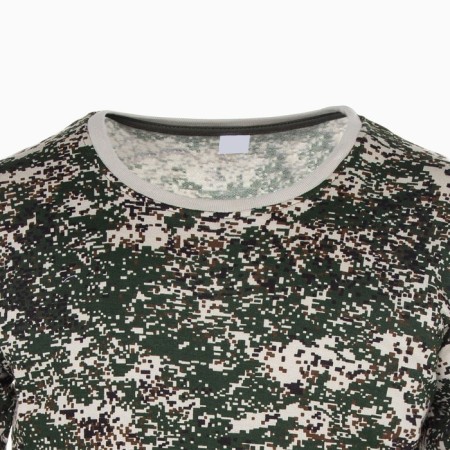 Male longs, green camouflage/pixel mix, size 48-4