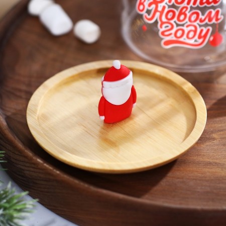 Glass mug with a lid "heat and comfort", 350 ml-9