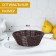 Basket for fruits and bread of the share "Choco", 18 × 18 × 6 cm