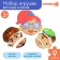 Soft puzzle for kids “change places”, 9 parts, species mix, crush me