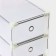 Shoe storage box Middle Size, 20 × 31 × 11 cm, 3 pcs, white color