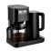 Coffee machine KitFort KT-7143, drop, 1600 watts, 1.1/1.25 l, black