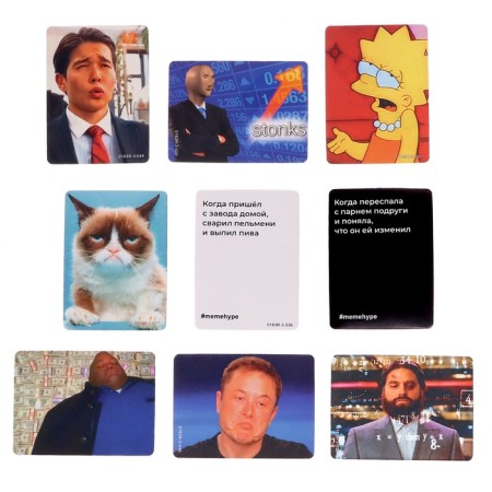 Board game Meme Hype, 16+-3