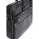 Male portfolio, eco-leather, de-gosa black, 39x10x29 cm
