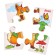Developing puzzles made of wood "Forest animals"