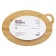 Baking uniform Smart Solutions, glass, bamboo cover cover, 2.4 liters