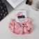 Hair elastic band "Orbit" (set 2 pcs) Ariadne strip, 9 cm, pink