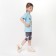 Bridges for girls, gray color, height 134 cm