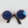 Glasses for toys, dark blue color