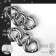 Earrings Metal “Chain” wide links, 3 pcs., Silver color