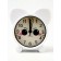 Watch an alarm clock, children's "cat", 8 × 8.7 cm