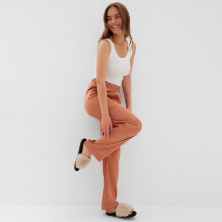 Women's pants KAFTAN TERRACOTTA p. 52-54-8