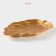 Daille of Fruits Daulay "Golden Leaf", 25 × 18 × 2 cm, gold color