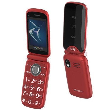 Maxvi E6 Red smartphone