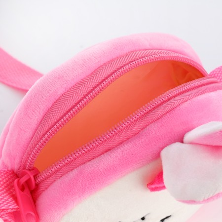 Bag's bag with a zipper "chosen", pink color-2