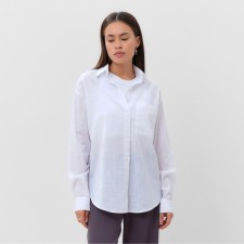 Female linen mist, size 52-54, white color