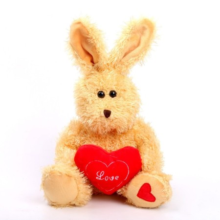 Soft toy "Rabbit with Heart"